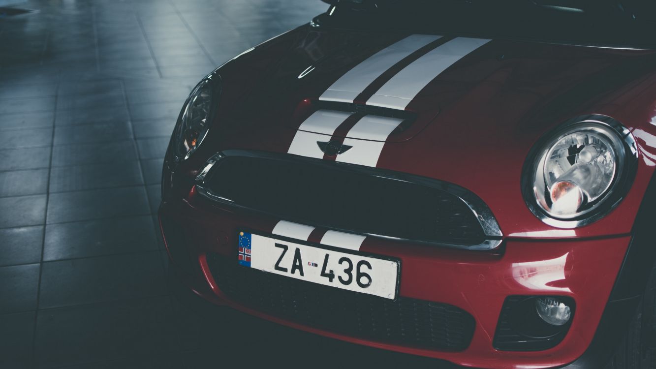 Обои mini cooper, фара, мини, авто, автомобиль в разрешении 3840x2160