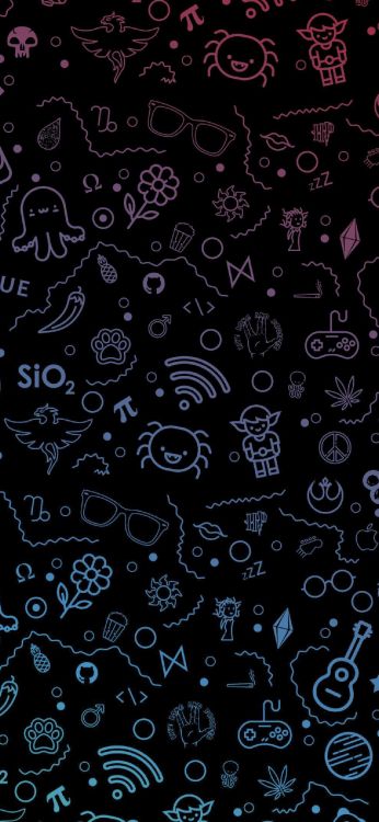 Обои графический дизайн, дизайн, графика, арт, минимализм в разрешении 1284x2778