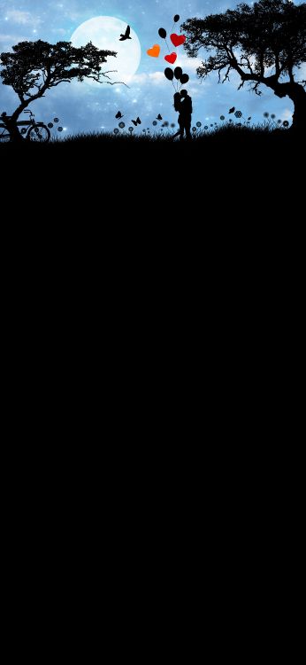 Обои любить друг друга, эмоция, роман, чувство, брак по любви в разрешении 1080x2340