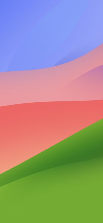 Обои арт, красочность, склон, розовый, материальное свойство в разрешении 1290x2796