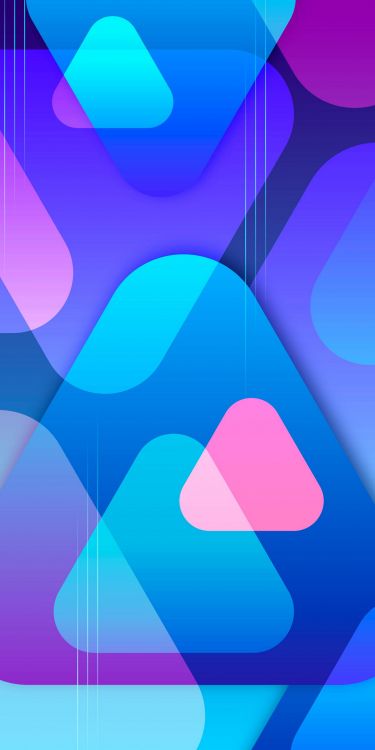 Обои синий кобальт, ключ цветности, графический дизайн, лазурный, синий в разрешении 1080x2160