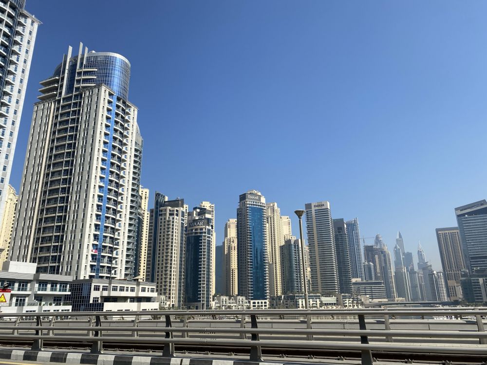 Обои Дубай, Дубай Марина, солнечный ченганьюе, башня, дневное время в разрешении 2048x1536