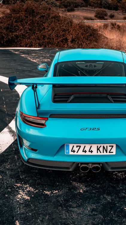 Обои porsche 911 gt3, легковые автомобили, компактный автомобиль, бампер, Порше в разрешении 759x1350