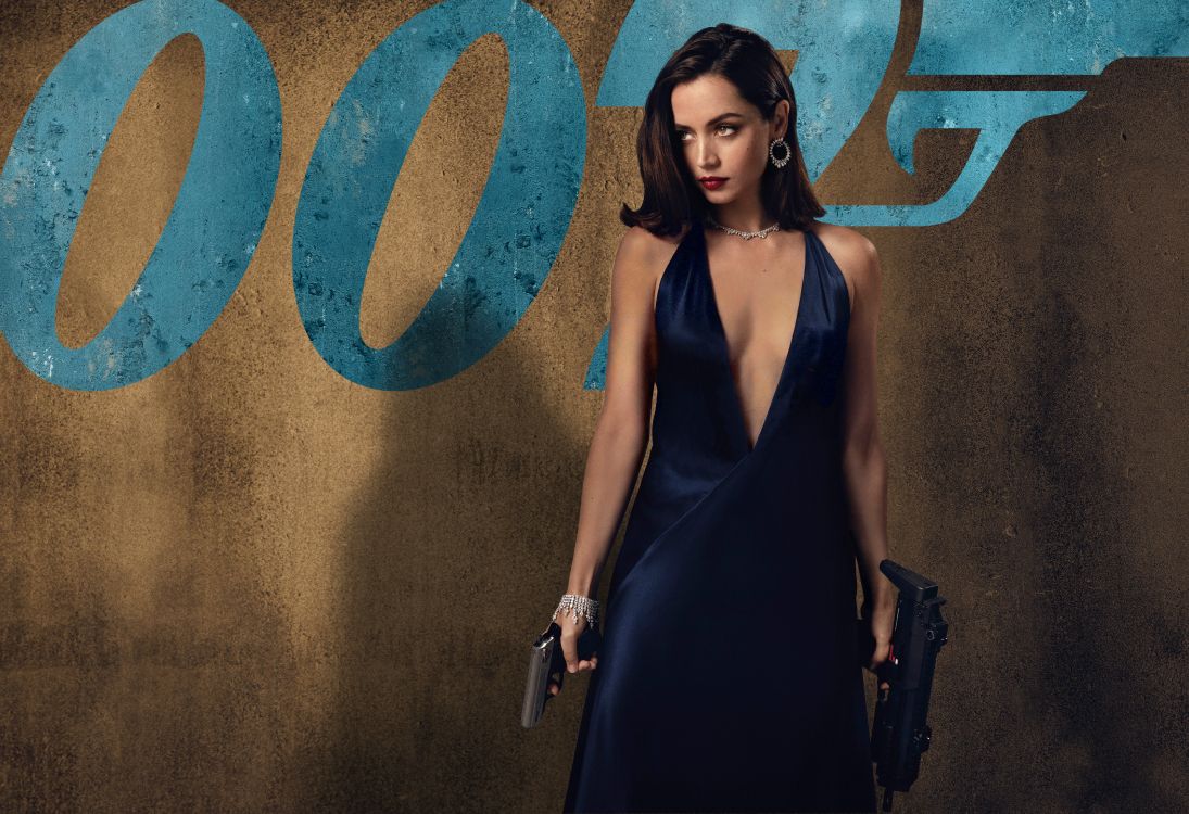 Обои Ана де Армас, некогда умирать, актер, 77-я награда Золотой глобус, сустав в разрешении 8850x6060