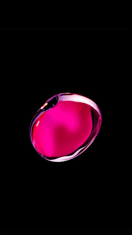 Обои apple, розовый, красный цвет, пурпурный цвет, свет в разрешении 1080x1920