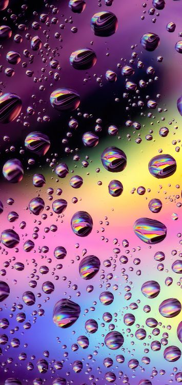 Обои свет, вода, падение, бумага, красочность в разрешении 1516x3200