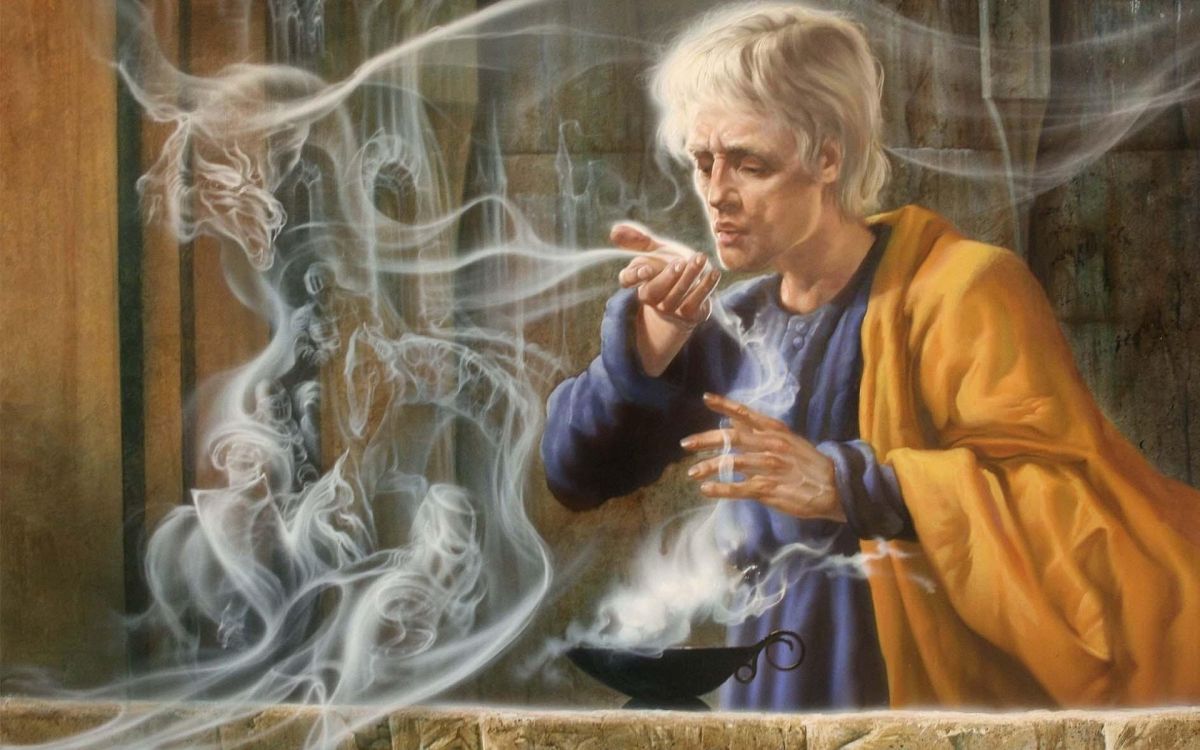 Обои маг, живопись, портрет, человеческое поведение, поведение человека в разрешении 1920x1200