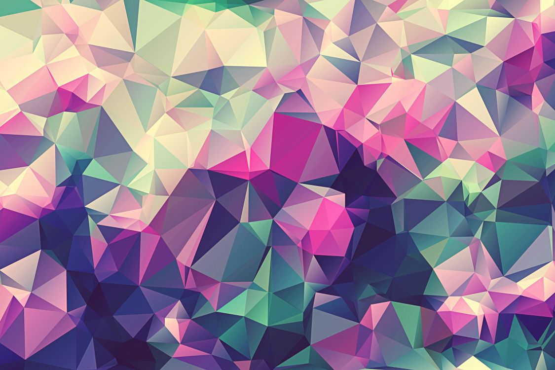 Обои полигон, узор, пурпур, треугольник, розовый в разрешении 3000x2000