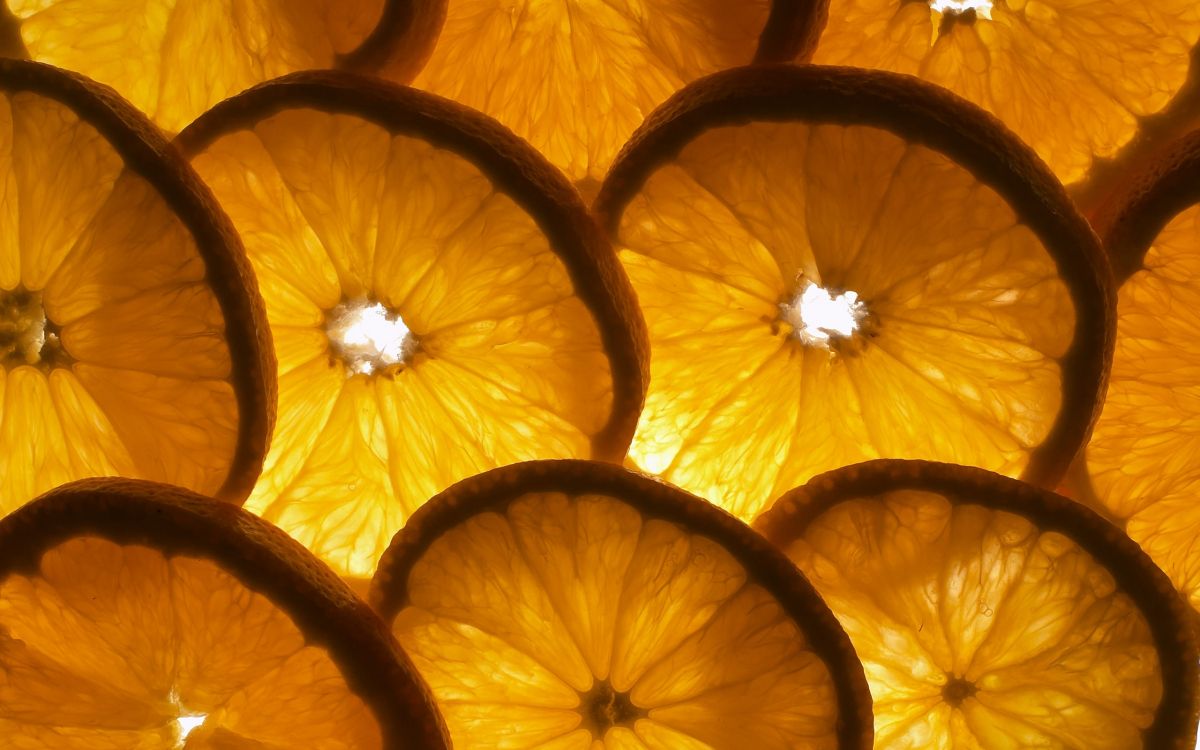 Обои фрукты, Апельсин, лимон, желтый, цитрус в разрешении 2560x1600