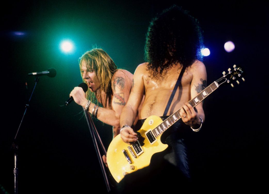 Обои Not in This Lifetime Tour, Guns N Roses, Представление, музыкант, гитара в разрешении 1920x1380