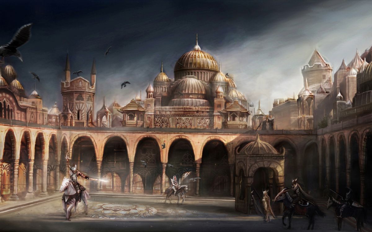 Обои фэнтези, спекулятивная фантастика, мир фантазий, фантастическое искусство, ориентир в разрешении 3840x2400