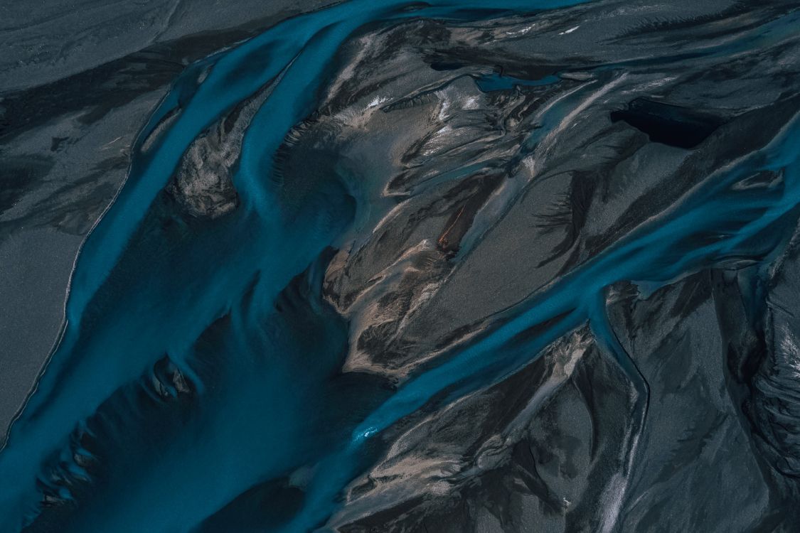 Обои вода, синий, ледяная форма, ледник, формирование в разрешении 3500x2333