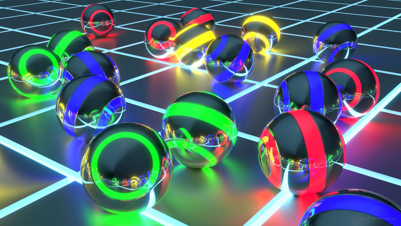 Обои свет, круг, неон, технологии, графика в разрешении 3840x2160