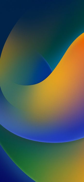 Обои iOS 16 – Stock Wallpaper / Official Wallpaper | Dark v.1 в разрешении 1420x3073