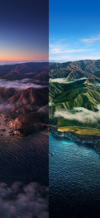 Обои apple, iPhone, iOS 14, iOS 14 DUAL, яблоко в разрешении 1125x2436