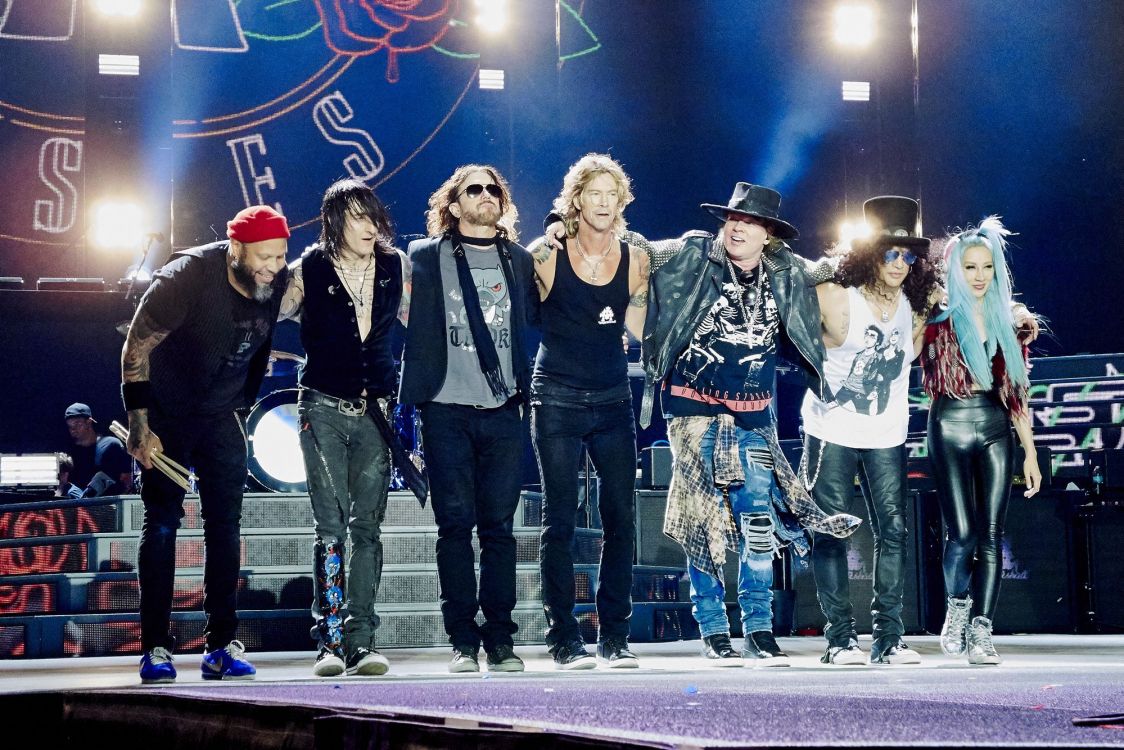 Обои Мелисса Риз, Guns N Roses, Not in This Lifetime Tour, концерт, Представление в разрешении 2000x1334