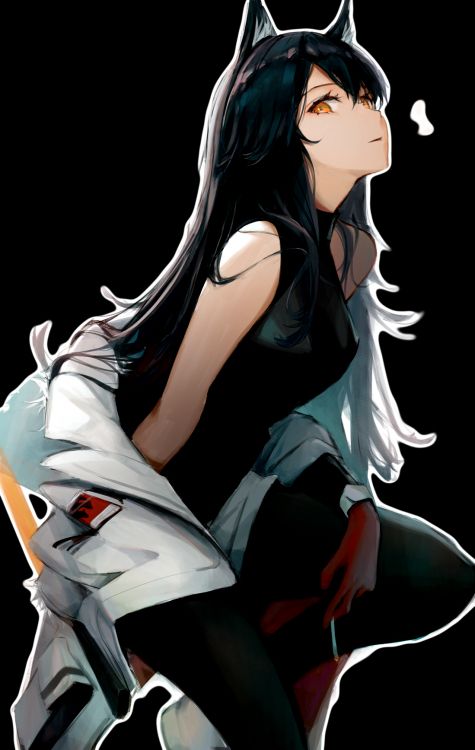 Обои аниме техас arknights, рыцари, аниме, иллюстрация, волосы в разрешении 1100x1736