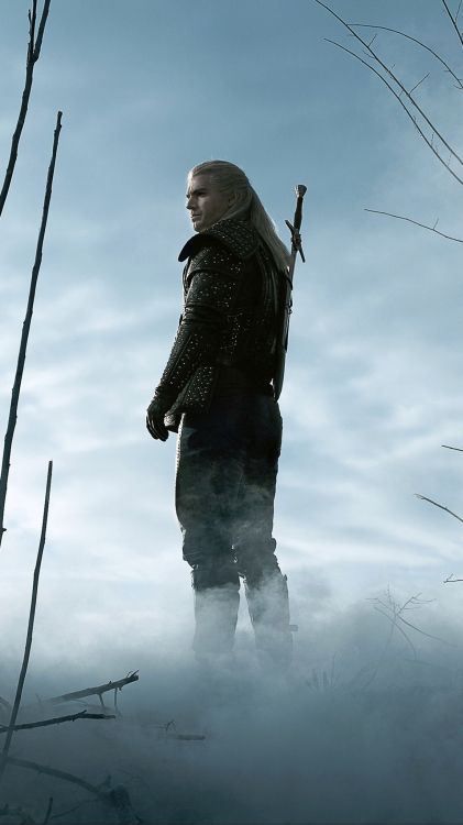 Обои Ведьмак, Генри кавилл, Геральт из ривии, Йеннифэр, цири в разрешении 1152x2048