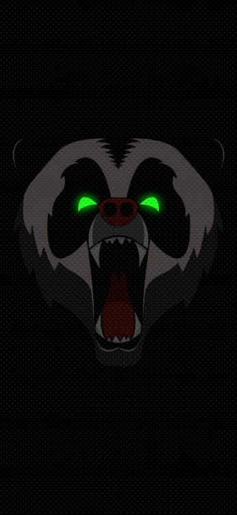 Обои голова, рот, пасть, арт, бакенбарды в разрешении 1080x2340