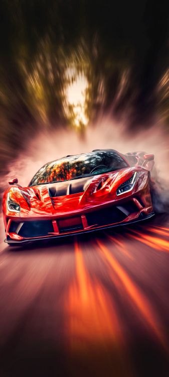 Обои Ferrari, феррари f8, легковые автомобили, Феррари ф40, laferrari в разрешении 1080x2400