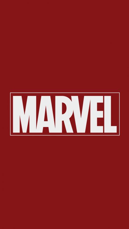 Обои лого, геометрия, Marvel Развлечения, прямоугольник, пурпурный цвет в разрешении 1080x1920