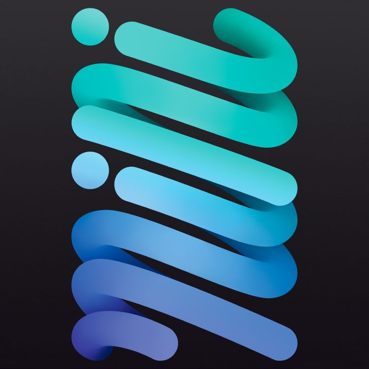 Обои iPad Mini Stock Wallpaper in 4K Resolution (Space Gray) – Light (for iPad) в разрешении 4433x4433