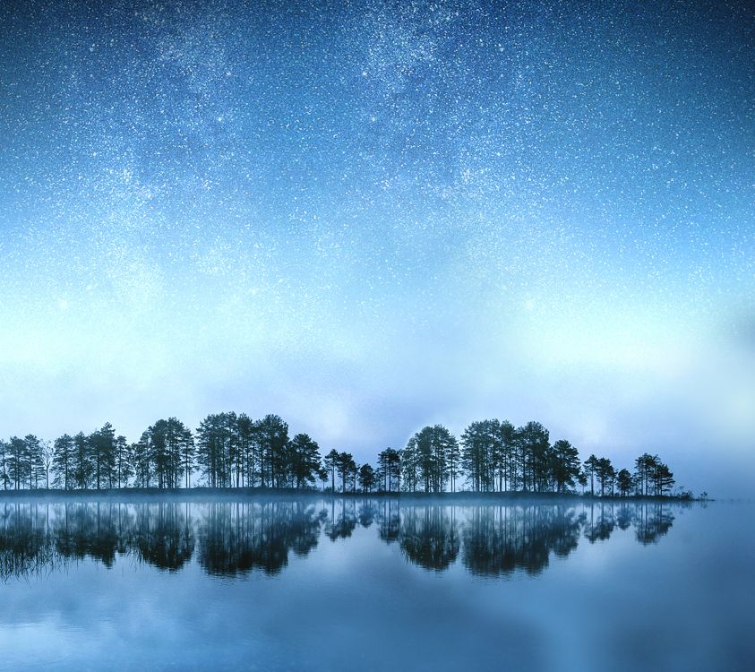 Обои LG, LG X Venture, смартфон, природа, синий в разрешении 2160x1920