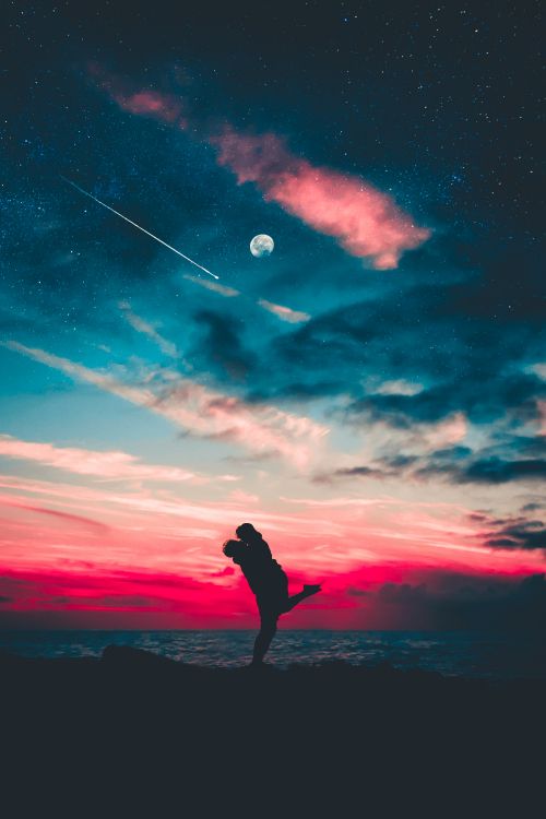 Обои облако, розовый, атмосфера, дерево, послесвечение в разрешении 4000x6000