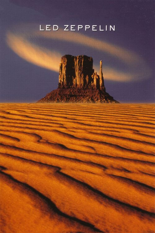 Обои долина монументов, лед Зеппелин, DVD, пустыня, пейзаж в разрешении 1000x1500