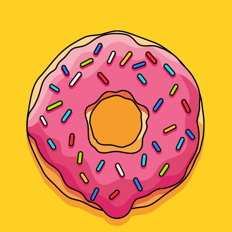 Обои круг, картинка, живопись, арт, пурпурный цвет в разрешении 3045x3045