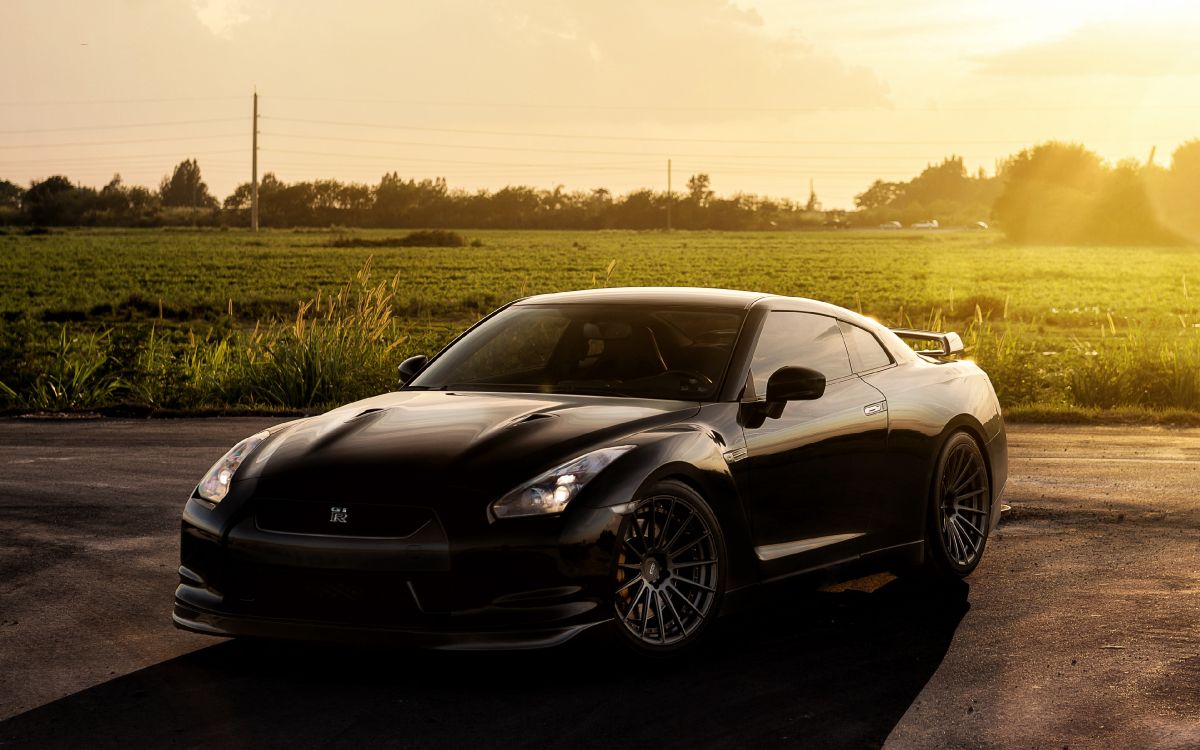 Обои Ниссан, спорткар, авто, кузов купе, суперкар в разрешении 3840x2400