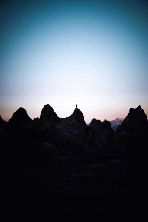 Обои сумрак, силуэт, облако, природный ландшафт, закат в разрешении 3712x5568