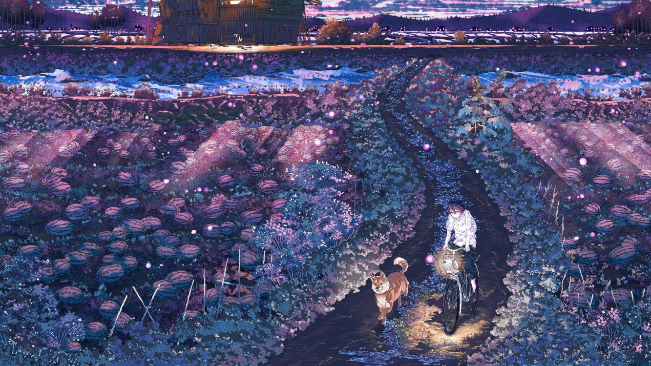 Обои город, лучник, арт, ночь, небо в разрешении 3840x2160