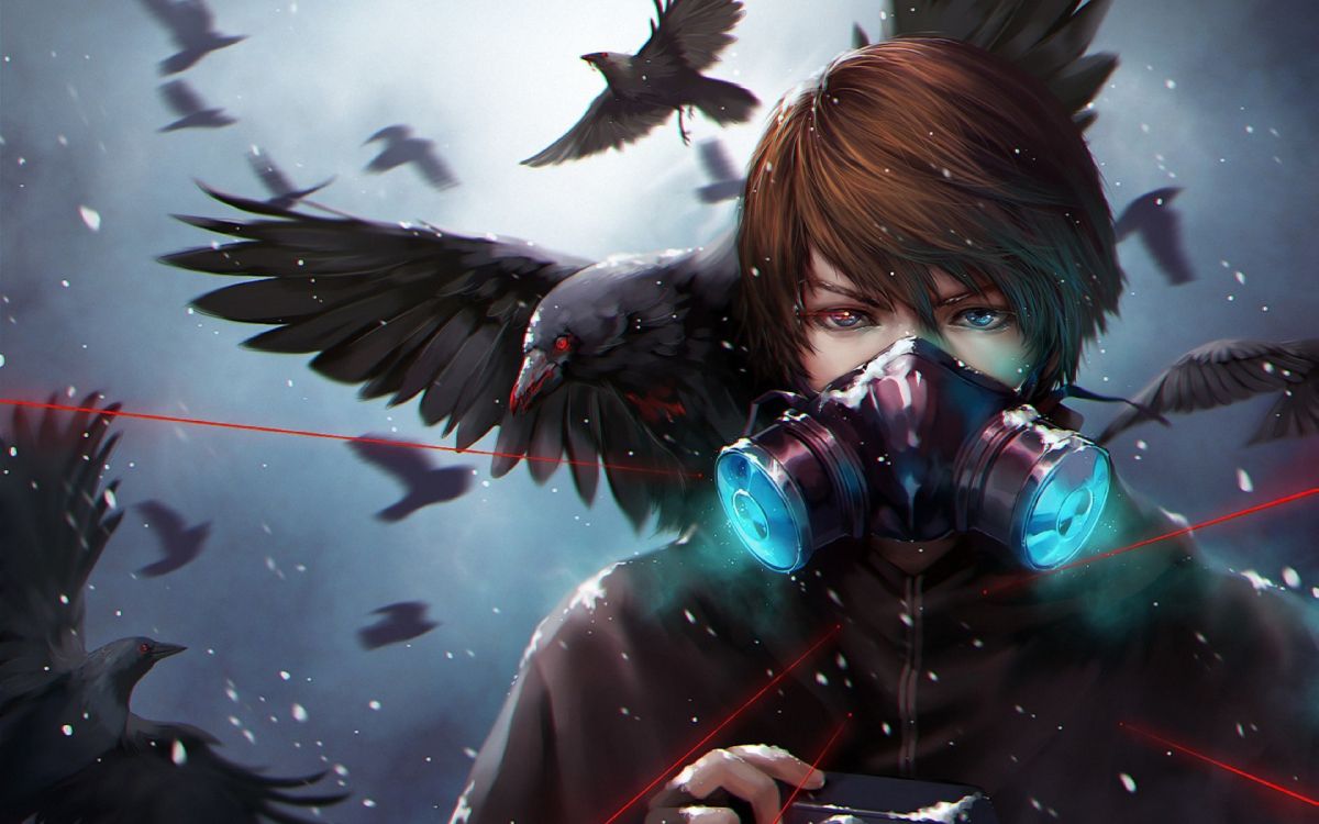 Обои аниме, темнота, сверхъестественное существо, вымышленный персонаж, девушка в разрешении 3840x2400