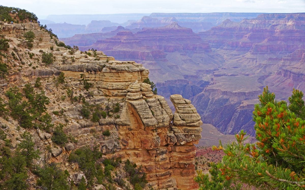 Обои национальный парк Гранд каньон, Гранд Каньон Виллидж, каньон, национальный парк, парк в разрешении 2880x1800