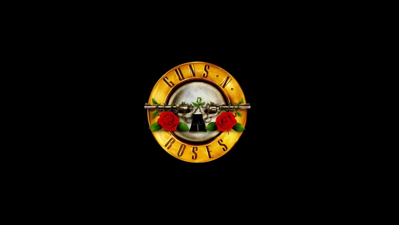Обои Guns N Roses, лого, эмблема, графика, символ в разрешении 2489x1400