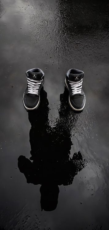 Обои вода, жидкий, жидкость, черный и белый, стиль в разрешении 1421x3000