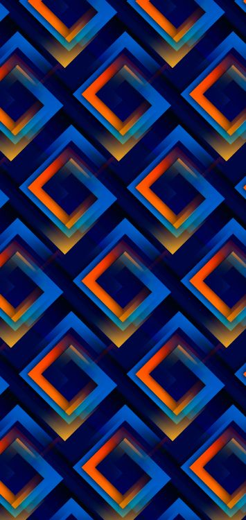 Обои узор, красочность, синий, пурпур, лазурный в разрешении 1515x3200