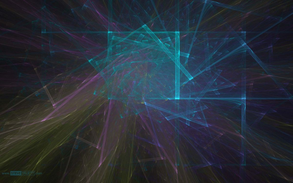 Обои свет, фрактальное искусство, синий, линия, пурпур в разрешении 2560x1600