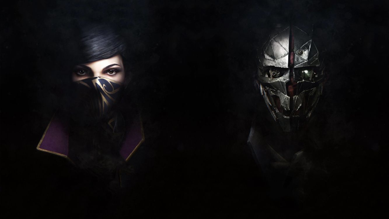 Обои Dishonored 2, Обесчестил, Bethesda Softworks, стелс игры, темнота в разрешении 3840x2160
