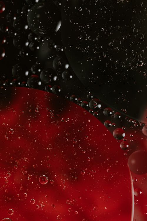 Обои красный цвет, вода, космос, падение, космическое пространство в разрешении 4000x6000