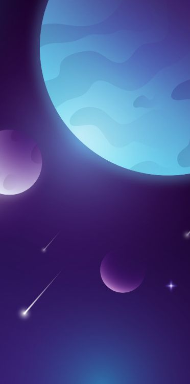 Обои атмосфера, лазурный, пурпур, Фиолетовый, материальное свойство в разрешении 1536x3089