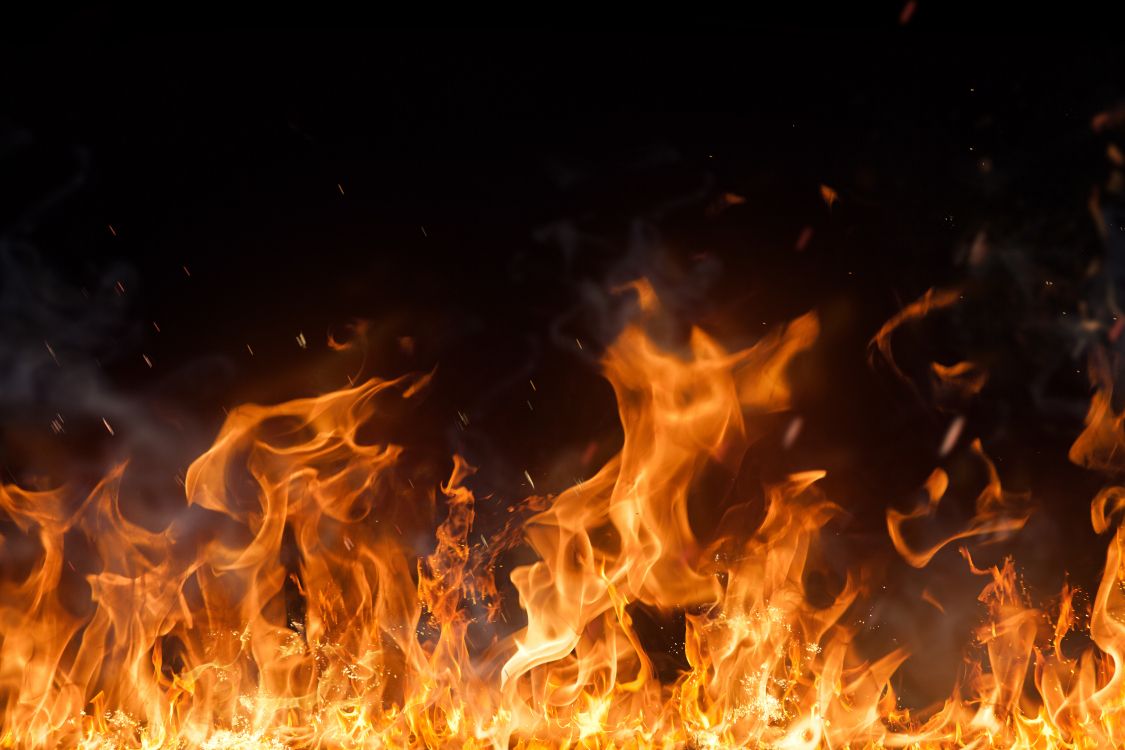 Обои огонь, пожарный, пламя, тепло, костер в разрешении 5616x3744