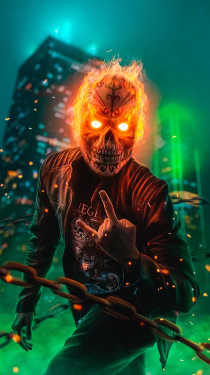 Обои спецэффекты, арт, Хидан, развлечение, театральное искусство в разрешении 3296x5859