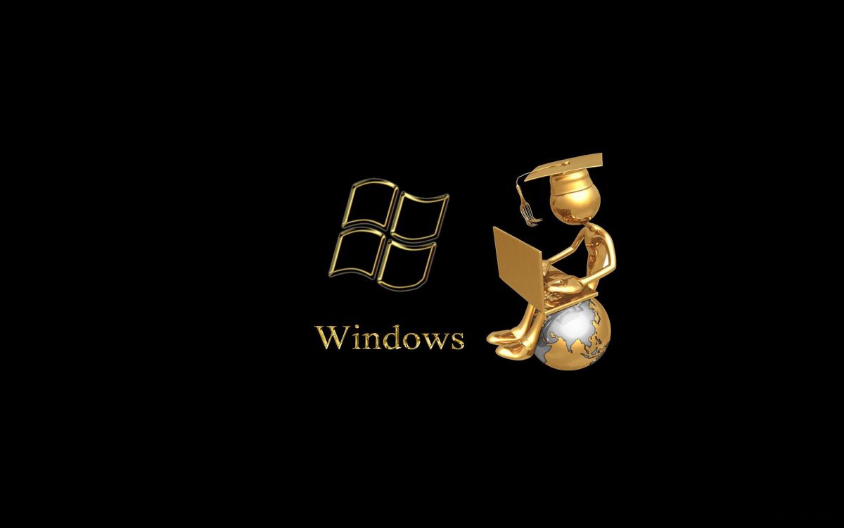 Обои windows 7, microsoft windows, текст, лого, марка в разрешении 1920x1200