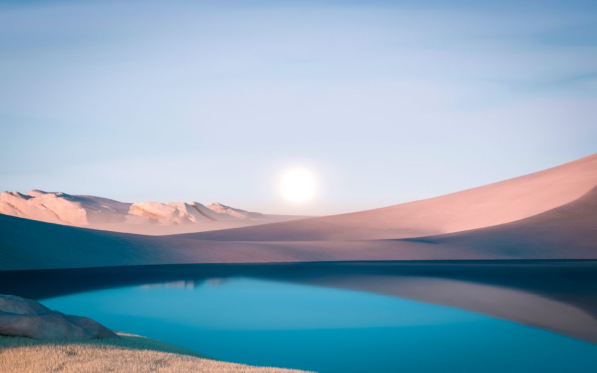 Обои гидроресурсы, вода, дневное время, экорегион, природный ландшафт в разрешении 3840x2400