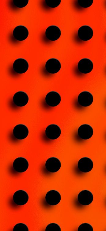 Обои Оранжевый цвет, согоу, дизайн, круг, арт в разрешении 1080x2340