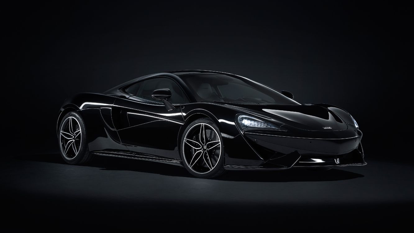 Обои черный макларен, Макларен 2018 570GT, mclaren automotive, Макларен, Король в разрешении 5120x2880