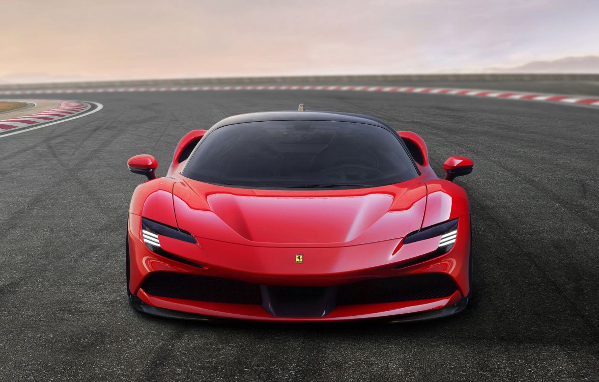 Обои SF90 Ferrari на Женевском автосалоне, laferrari, спорткар, авто, Маранелло в разрешении 4961x3161