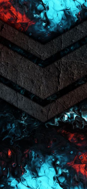 Обои вода, синий, зеленый, лазурный, серый цвет в разрешении 1080x2340